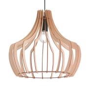 Wood - houten hanglamp in lamellen ontwerp