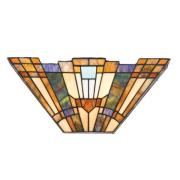 Wandlamp Inglenook met gekleurd glas