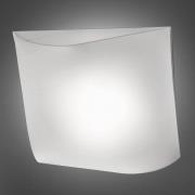 Axolight Stormy textiel-wandlamp wit 100 cm