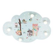 Plafondlamp Little Indians beeldwolk, mint