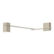 Vibia Structural 2620 hoek-wandlamp, lichtgrijs