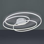 LED plafondlamp Gale, 80 cm, mat wit