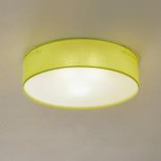 Groene textiel plafondlamp Jitendra