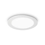 LED plafond inbouwlamp Groove Round 3.000K 11,8cm