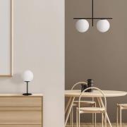 Hanglamp Jugen, zwart/wit, 2-lamps