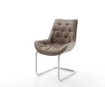 DELIFE Sledemodel Taimi-Flex microvelours taupe vintage sledemodel ron...