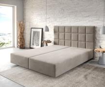 DELIFE Boxspring-frame Dream-Fine 160x200 microvezel beige