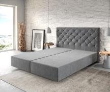 DELIFE Boxspring-frame Dream-Great 160x200 microvezel antraciet