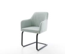 DELIFE Sledemodel Greg-Flex stripes mint sledemodel vlak zwart pocketv...