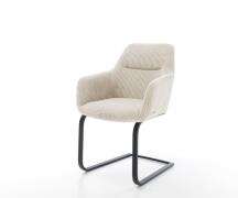 DELIFE Sledemodel Pejo-Flex koord beige sledemodel vlak zwart pocketve...