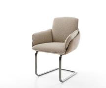 DELIFE Sledemodel Luan-Flex met armleuning microvelours mud sledemodel...