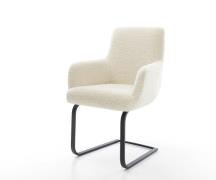 DELIFE Sledemodel Heira-Flex met armleuning teddy beige sledemodel vla...