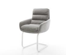 DELIFE Sledemodel Abelia-Flex met armleuning zachte stof met structuur...