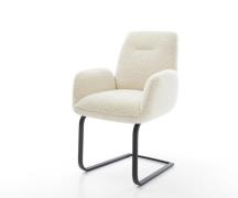 DELIFE Sledemodel Zoa-Flex teddy beige sledemodel vlak zwart pocketvee...