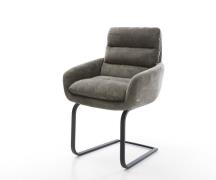 DELIFE Sledemodel Abelia-Flex met armleuning bouclé zacht mud sledemod...