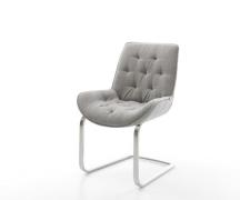 DELIFE Sledemodel Taimi-Flex zachte stof met structuur grijs sledemode...