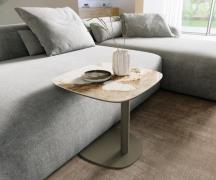 DELIFE Salontafel Edge Boot 50x50 cm keramiek Minas Melange Eleny Meta...