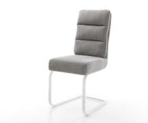 DELIFE Sledemodel Pela-Flex zachte stof met structuur grijs sledemodel...