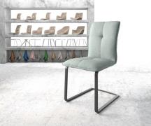 DELIFE Sledemodel Maddy-Flex stripes mint sledemodel vlak zwart