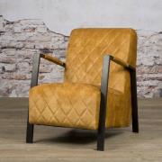 Velvet fauteuil Villa | Geel