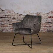 Velvet fauteuil Monte | Groen