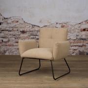 Teddy fauteuil Dante | Lichtbruin