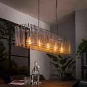 Hanglamp trax | Oud zilver | 120cm