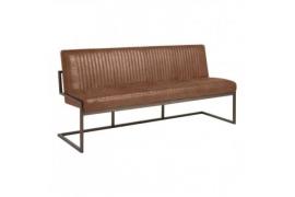 Ferro eetkamerbank cognac | 135-205 cm