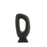 Houten beeld Core small - black