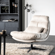 Fauteuil Cooper met kussen - beige Houston