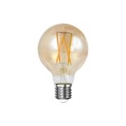 Lichtbron LED | G70 | bol Ø7 cm| 6W | Amberkleurig glas