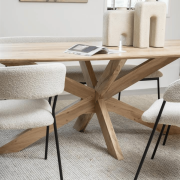 Eettafel Nikki 280x100 - naturel