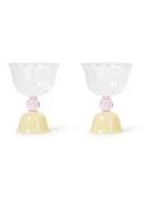 &Klevering Glass Tulip coupe 20 cl set van 2