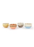 HKliving Seabreeze kom 13,5 cm set van 4