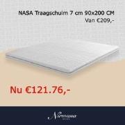 Nirwana Bedden Topper - Topdekmatras - Matrastopper - Matras - 90x200x...