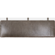 leren hoofdbord RISTO 180 x 50 - Earth Stone