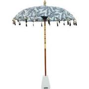 Bali parasol 250 cm zwarte bladeren