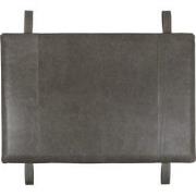 Leren mat JUKKA 120 x 80 cm - Earth Stone