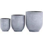 House Doctor Pot Gard grijs 35x310cm - set van 3