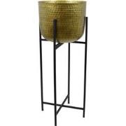 LOFT42 Mara Staande Plantenbak - Goud - Metaal - 87x35