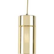 Leitmotiv Lax - Hanglamp -Glas - gold metal - 12x24,5cm