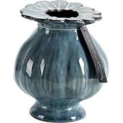 Villa Pottery  Blauwe vaas Sophie - 14x16