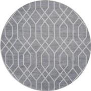 Vloerkleed Pattern Rond Grijs ø160 cm