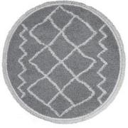 Vloerkleed Marrakesh Grey Rond ø160 cm