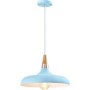 QUVIO Hanglamp rond blauw - QUV5137L-BLUE