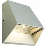 TRIUM v3.0 wandlicht zilver Warm Wit LED max 1x7W IP54