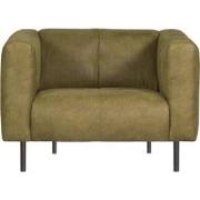 Fauteuil - Almada - leer Bull groen 59