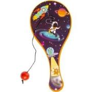 Decopatent® Uitdeelcadeaus 48 STUKS Space Paddle Bat Bal Spel met Elas...