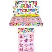 120 Stuks - Fun Stickers - Model Super Girls - In Display - Sticker - ...