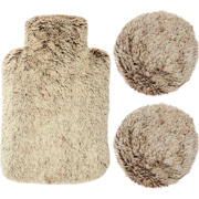 MARBEAUX Pittenzak - Magnetron - Kruik - met Handwarmers 2x - Fauxfur ...